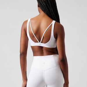 Athleta Exhale Sports Bra Size 3X - White